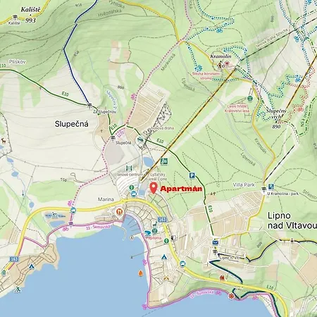 Lipnest - & Relax Lipno S Privatni Saunou A Terasou Διαμέρισμα